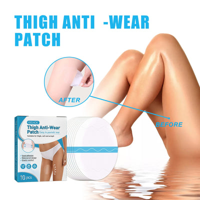 Thigh Anti-Wear Pads, Anti-Friction Invisible Thigh High Elastic Leg Protector Knee Calf Casual Pads eprolo