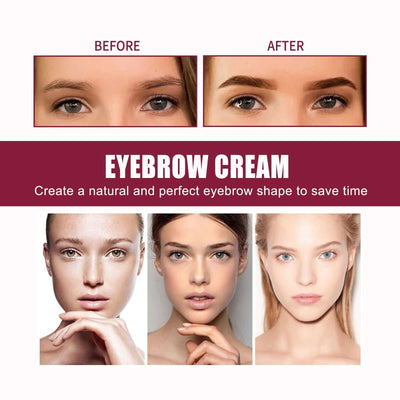 Multifunctional Eyebrow Brush Set, Filling Shaping Tinted Eyebrows Smooth Eye Brow Makeup Set eprolo