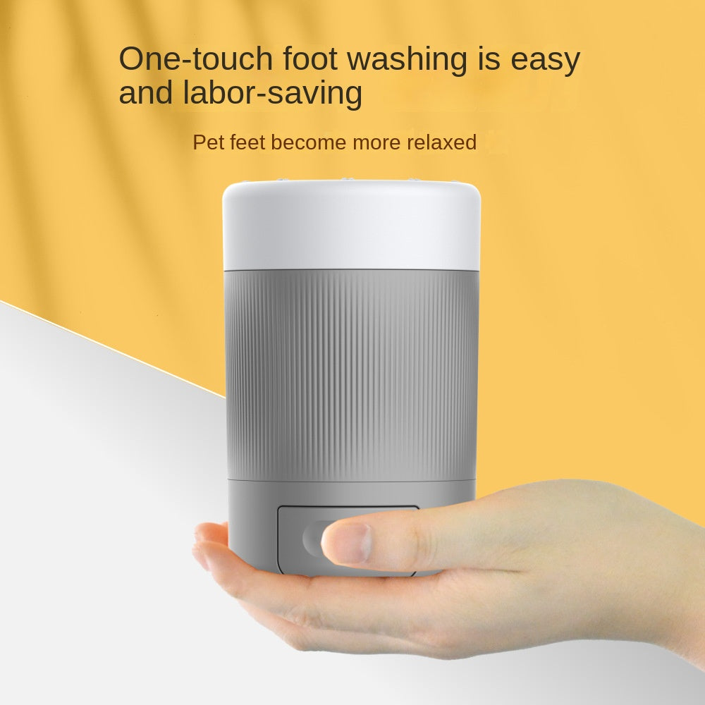 Pet Foot Washing Cup Dog Beauty Paw Cleaning Tool With Towel Feature Foot Bath Bathing Artifact eprolo