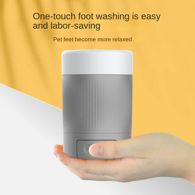 Pet Foot Washing Cup Dog Beauty Paw Cleaning Tool With Towel Feature Foot Bath Bathing Artifact eprolo