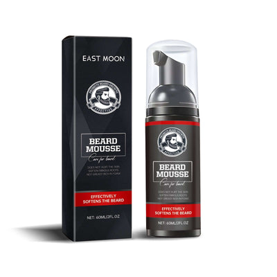 Facial Hair Cleansing Mousse Moisturizes And Moisturizes Men's Facial Hair Care Beard eprolo