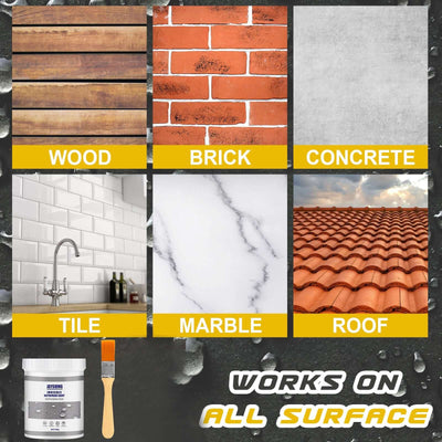 Waterproof Sealant Bathroom Kitchen Exterior Wall Water Leakage Repair Free Brick Leak Repair Home Improvement Paint Agent eprolo
