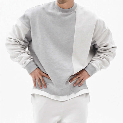 Pullover Round Neck Sweater Loose Men Clothes Astrazona