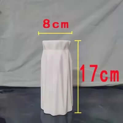 High White Billet Vase Painted DIY eprolo