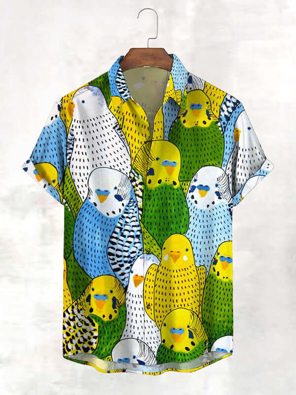 Fashion Summer Casual Printed Hawaiian Shirt Vacation Seaside eprolo