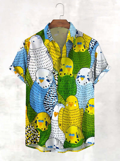 Fashion Summer Casual Printed Hawaiian Shirt Vacation Seaside eprolo
