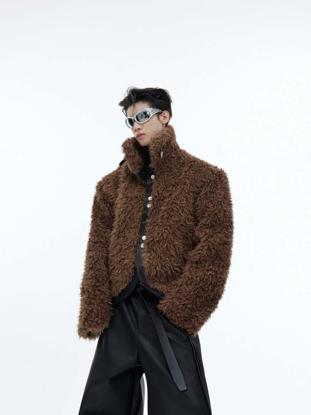 Vintage Lamb Fleece PU Fur Coat eprolo