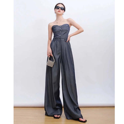 Women's Light Luxury Small Crowd Bra Jumpsuit eprolo