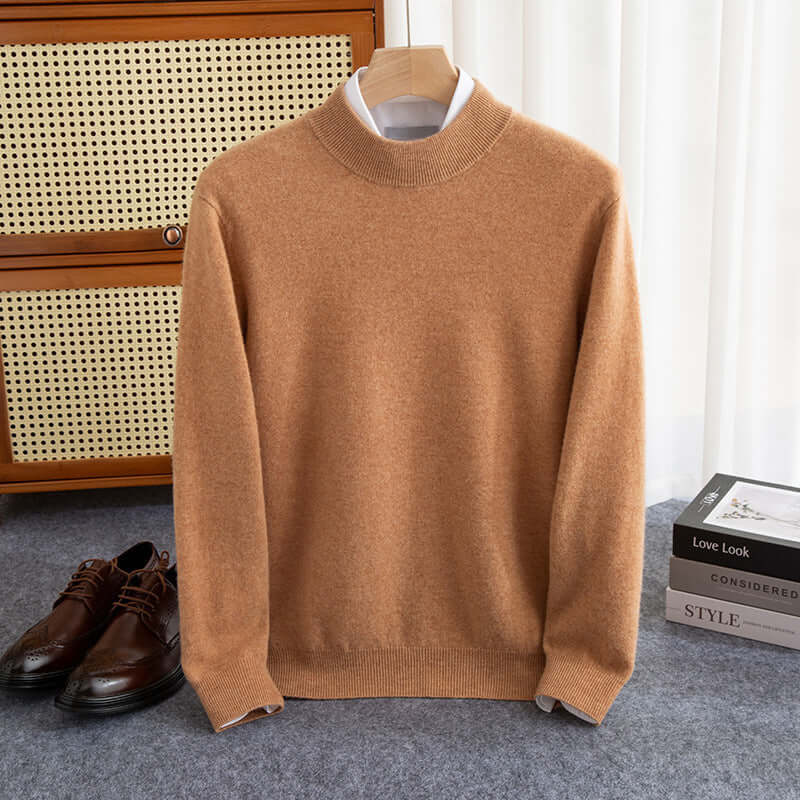 Half-collar Wool Sweater Male eprolo