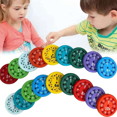 MATH FIDGET SPINNERS 9-piece math fidget spinner teaching enlightenment toy eprolo