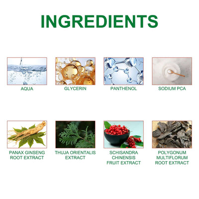 Herbal Black Hair Liquid Polygonum Multiflorum Herb Essence Moisturizing Black Hair Conditioner eprolo