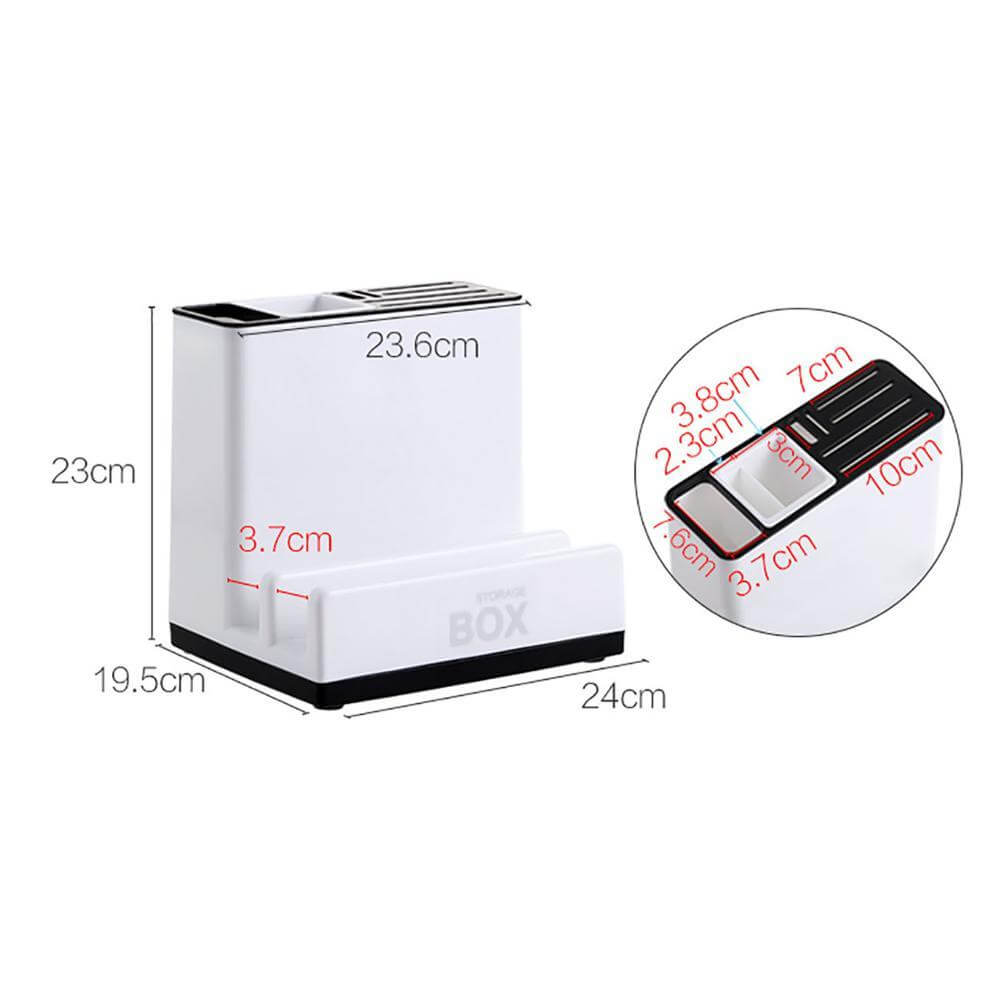 Tableware Storage Holders Kitchen Knife Plastic Storages Racks For Kitchen Convenience Cabinet Kitchen Gadgets eprolo
