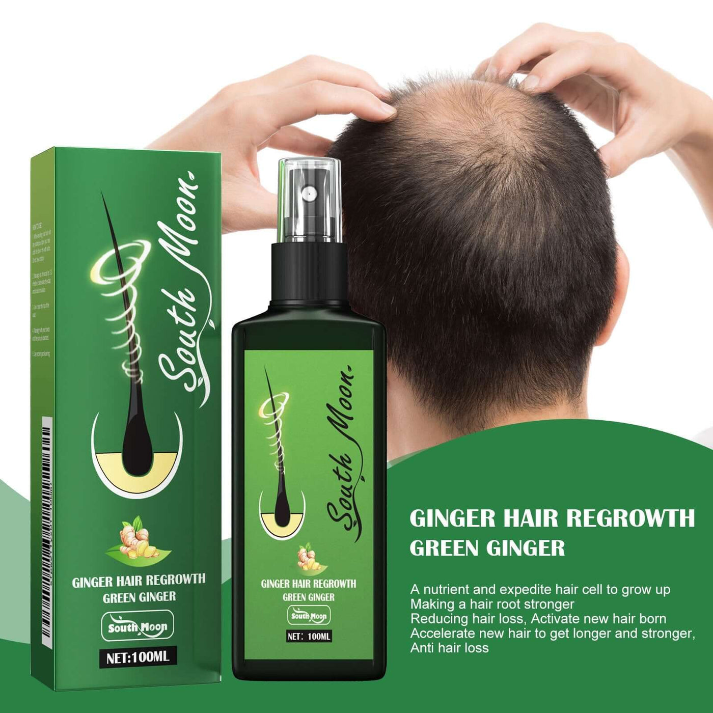 Hair Care Spray Nourishing And Nourishing Hair Massage Repair Hair And Scalp Care Solution eprolo