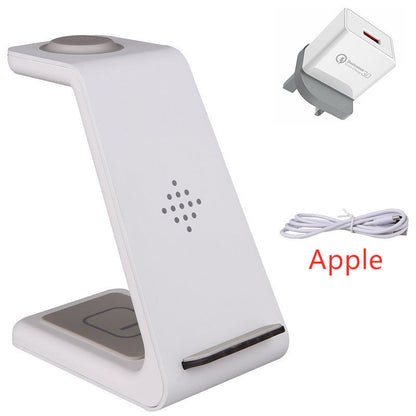 3 In 1 Fast Charging Station Wireless Charger Stand Wireless Quick Charge Dock For Phone Holder eprolo