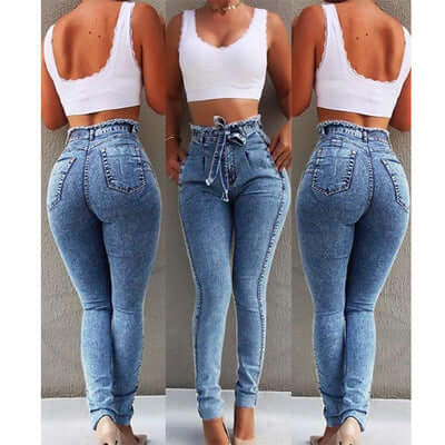 Fringed jeans Astrazona