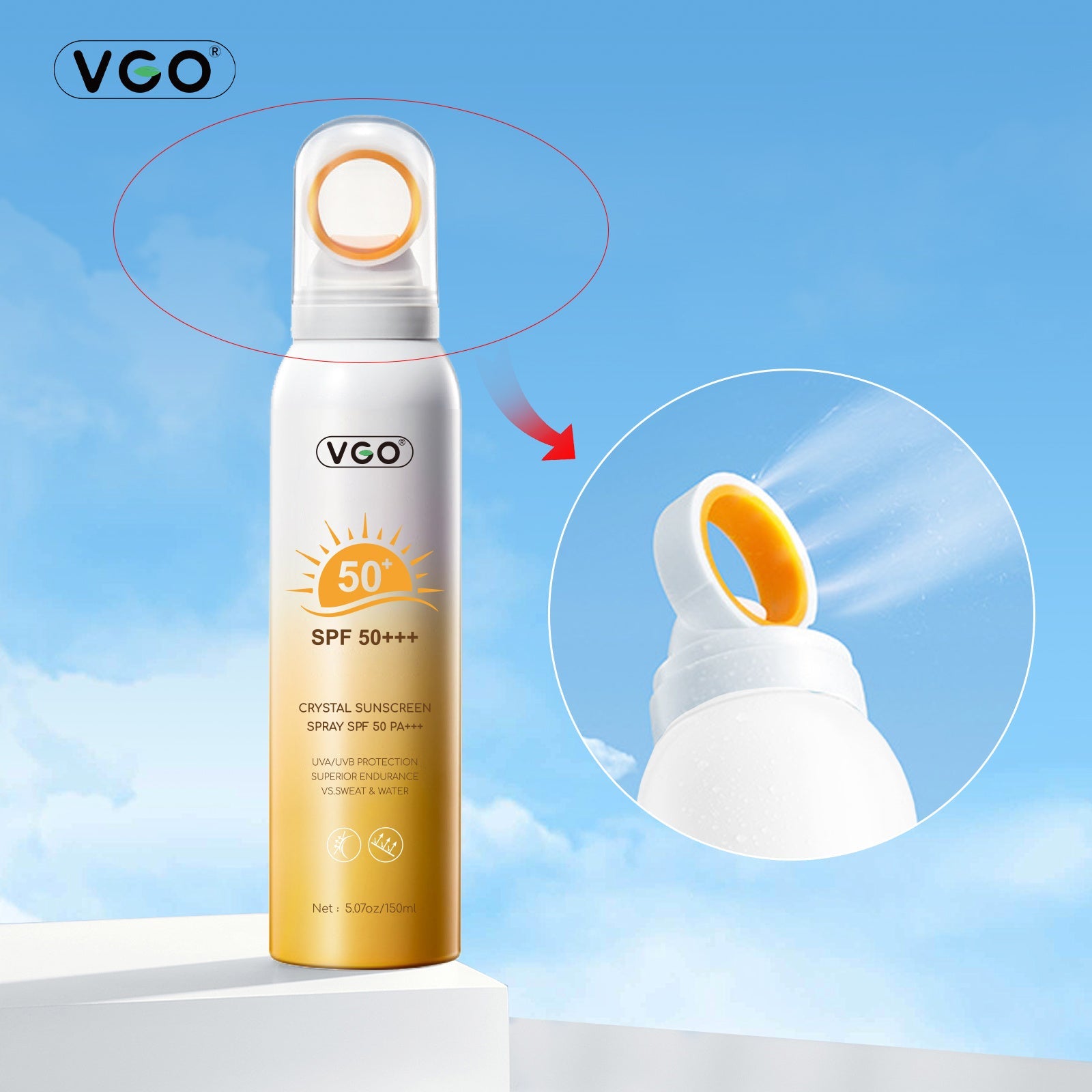CRYSTAL SUNSCREEN SPRAY SPF 50 PA eprolo