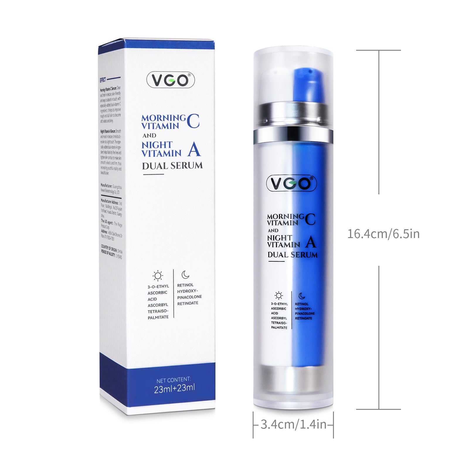 Morning Vitamin C And Night Vitamin A Dual Serum eprolo