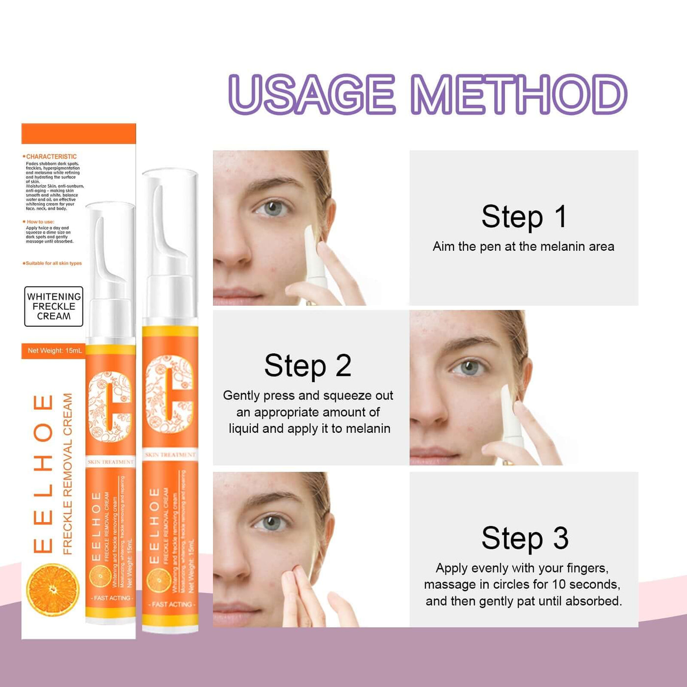 VC Beauty Pen, Moisturizing Facial Skin, Reduce Spots And Melanin Skin Beauty Pen eprolo