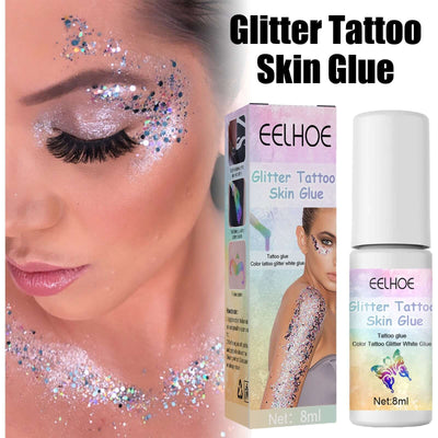Flash Tattoo Skin Glue Painting Eye Makeup Glitter Glitter Face Body Skin Tattoo Glue eprolo