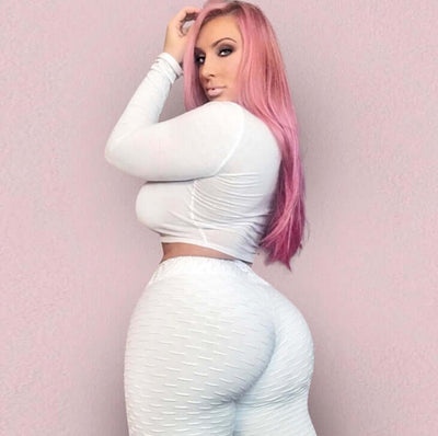 Booty Lifting Anti Cellulite Scrunch Leggings Without Pocket Astrazona