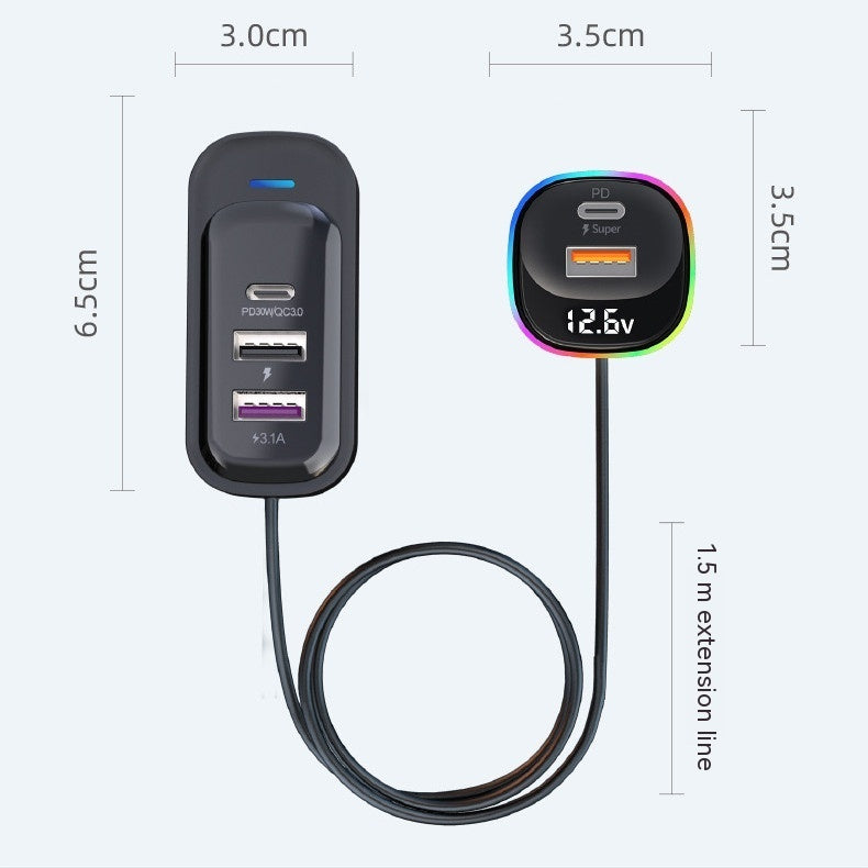 Car Charger Super Fast Charge Multi-function eprolo