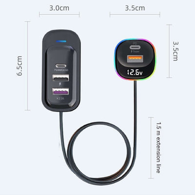 Car Charger Super Fast Charge Multi-function eprolo