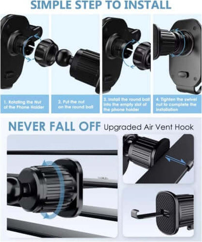 Universal Air Vent Mobile Phone Holder In Car Stand Cradle Mount GPS eprolo