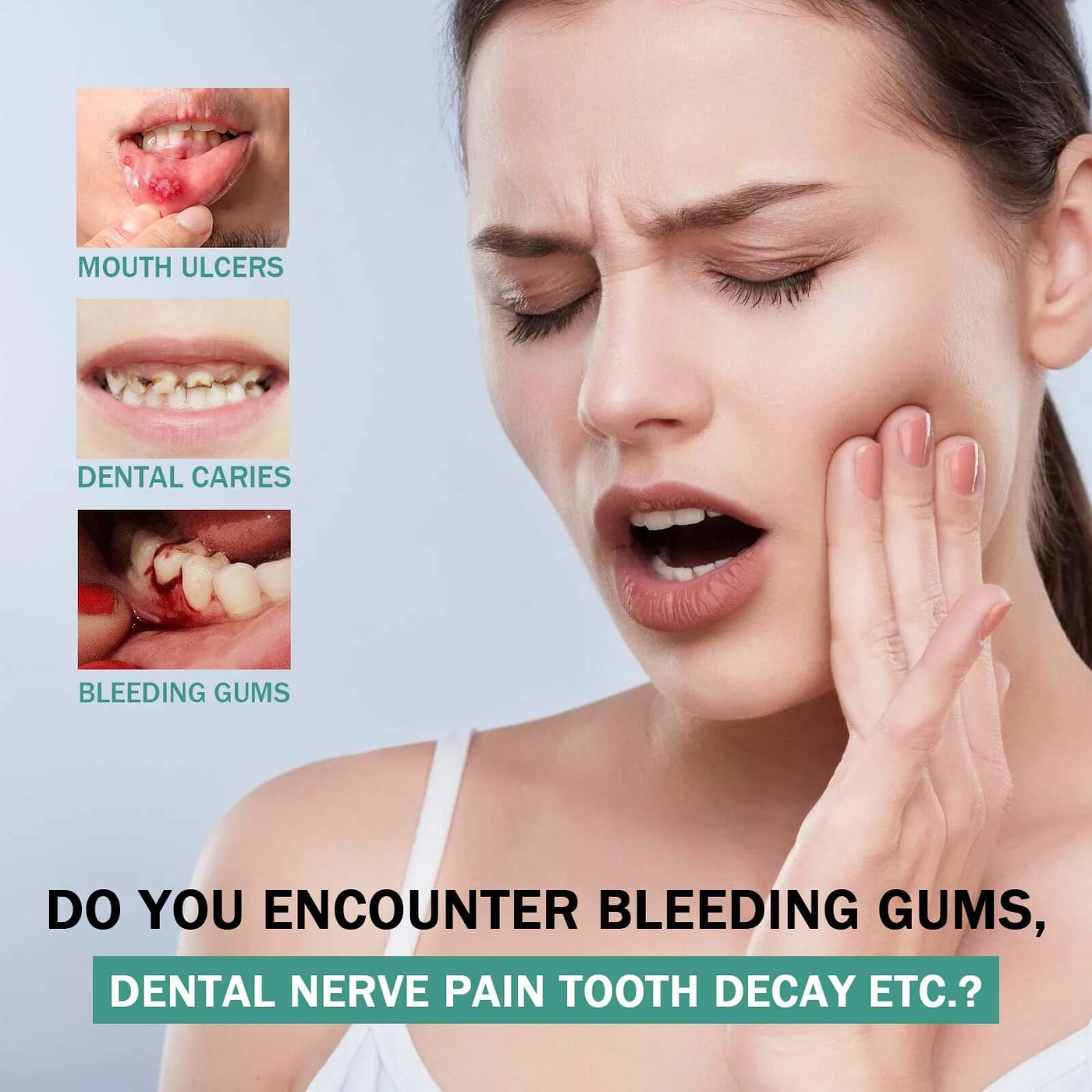 Oral Relief Spray To Relieve Aphthous Sores Bubbling Periodontal Pain Oral Care Spray eprolo