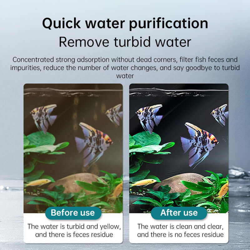 Multifunctional Aquarium Sponge Filter: Water Purifier, Pump, Wave Maker, with Suction Cup & Air Pump eprolo