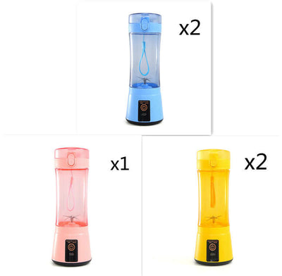 Portable Electric Fruit Juicer Wireless USB Rechargeable Mini Mixer Multifunction Summer Smoothie Blender Machine Kitchen Supplies eprolo