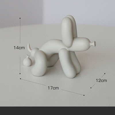 Wave Spectrum Balloon Dog Ornament Decoration eprolo