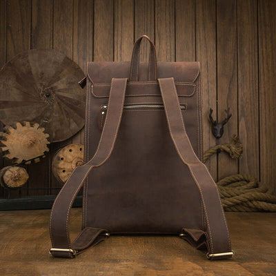 Genuine Leather England Style Men's Casual Travel Bag eprolo