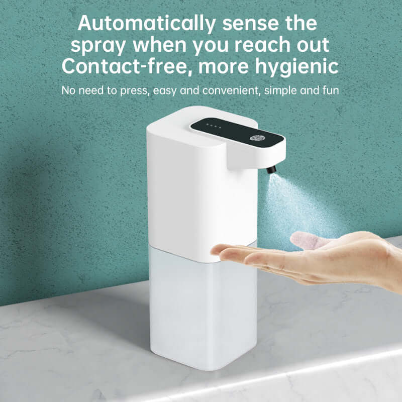 Infrared - Sensing USB - Rechargeable Foam Hand Sanitizer Dispenser for Home Bathrooms eprolo