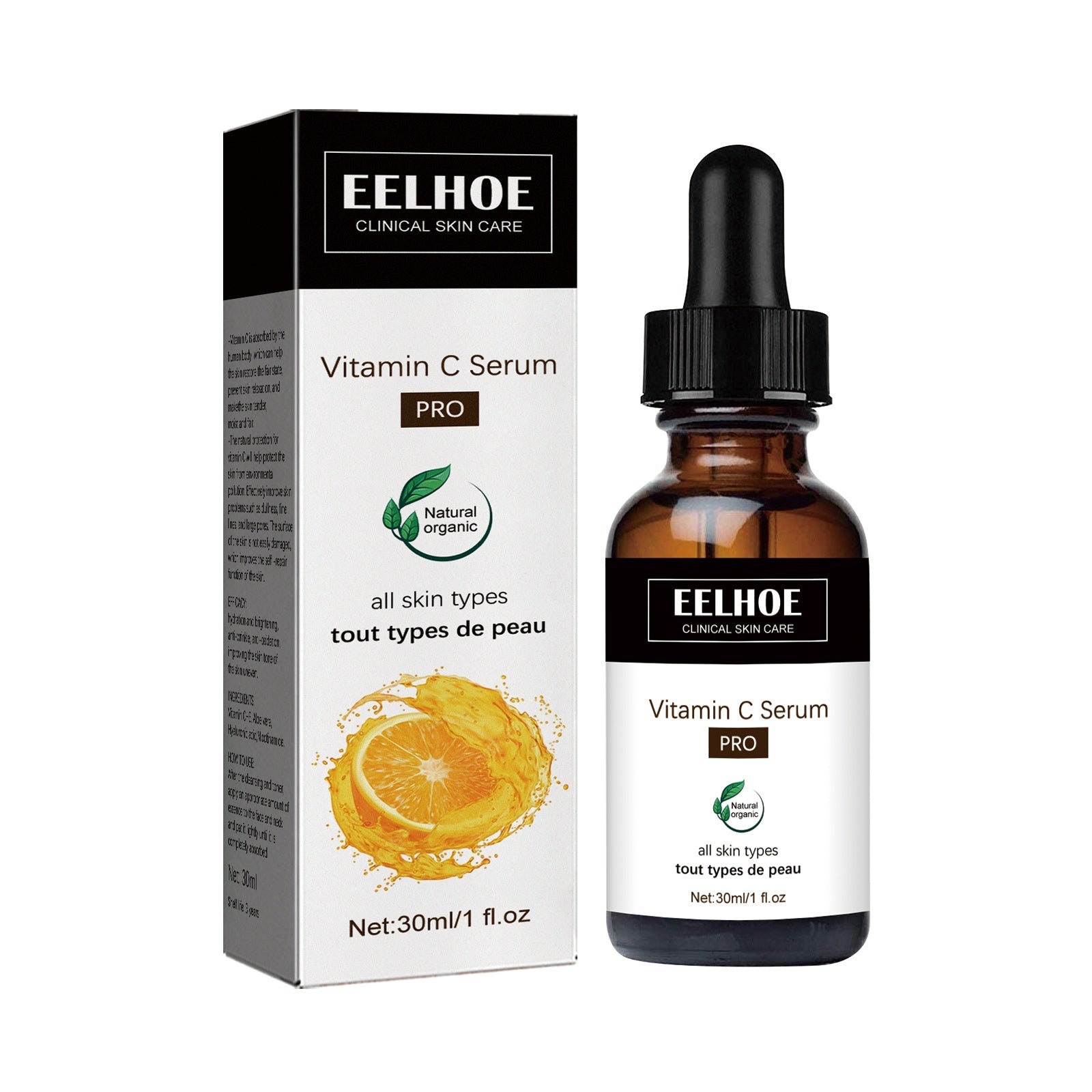 EELHOE Vitamin C Serum For Reducing The Appearance Of Fine Lines, Firming, And Moisturizing The Skin For A More Youthful Complexion eprolo