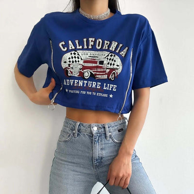 Trendy Versatile T-shirt Women eprolo