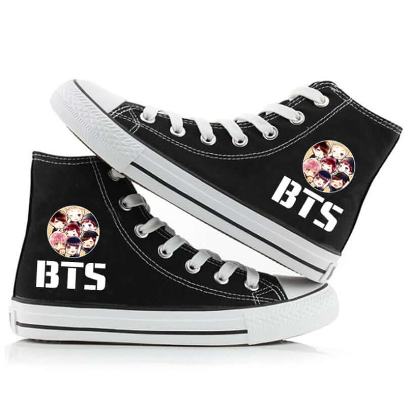 Classic couple high canvas shoes female men's shoes Korean version of breathable shoes eprolo