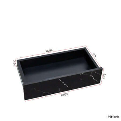 6.93IN High LED Coffee Table,Modern Coffee Table For Living Room,Living Room Tables,Large Living Room Furniture,LED Lights eprolo