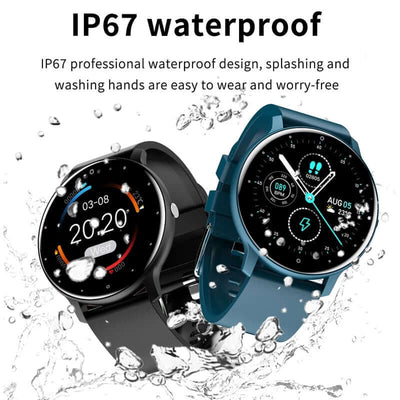 ZL02 Smart Bracelet Heart Rate Blood Pressure Blood Oxygen Monitoring Sports Pedometer Watch eprolo