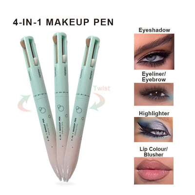 4 in 1 makeup pencil 4 in 1 makeup pencil 4 colors 4 colors lip liner highlight eye shadow eyeliner eyebrow pencil 4in1 eprolo