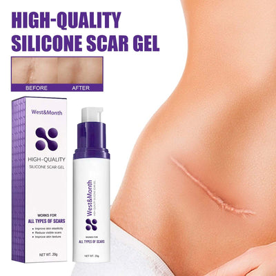 High-quality Silicone Scar Gel, Lighten Acne Mark Scar Repair Skin Smoothing Care Cream eprolo