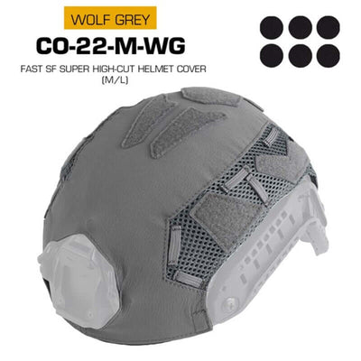 FAST SF Ultra-high Cut Camouflage Helmet Cover (Medium Size, M) eprolo