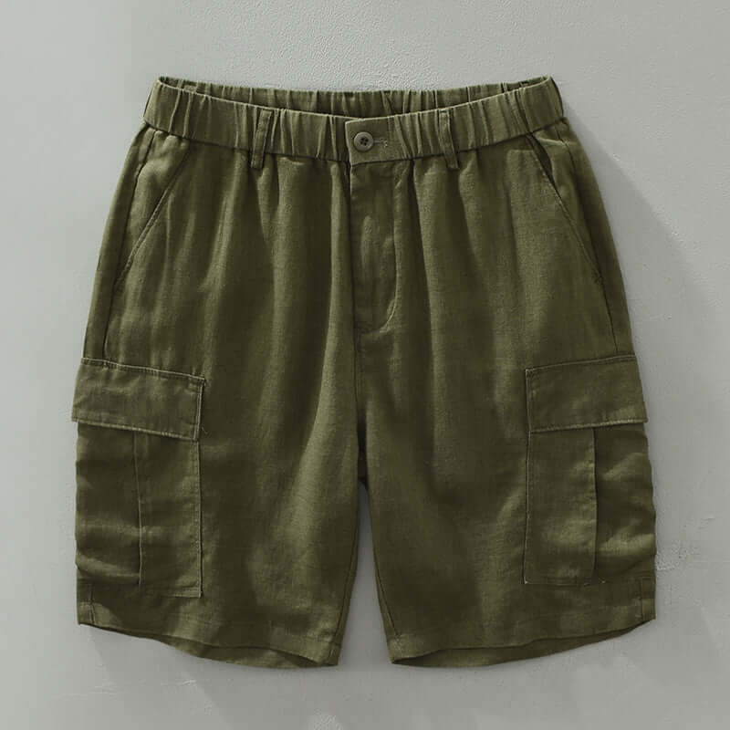 Japanese Vintage Overalls Men's Pure Linen eprolo