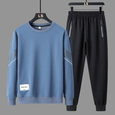 Round Neck Sweater Pants Men's Casual Sweatshirt Outfit eprolo