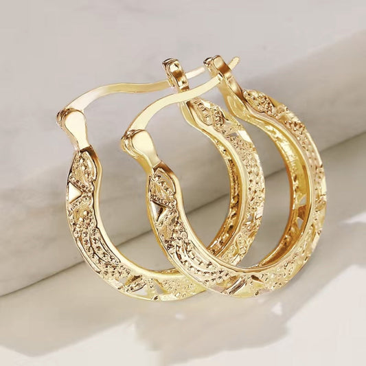 Women's Creative Gold-plated Enamel Earrings eprolo