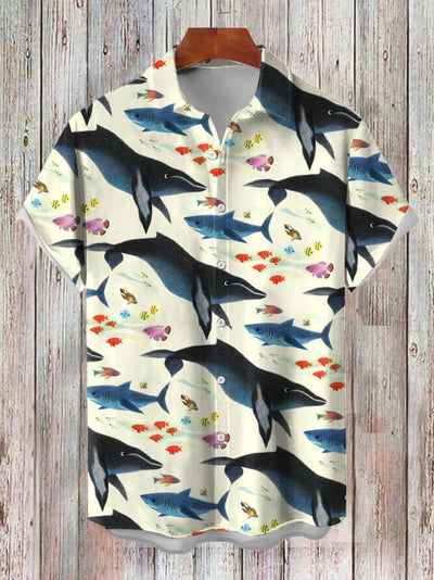 Fashion Summer Casual Printed Hawaiian Shirt Vacation Seaside eprolo