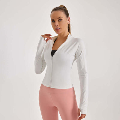 Double-breasted Women's Jacket In High-quality 4D Stretch Fabric With Up To150 Percent Elongation eprolo