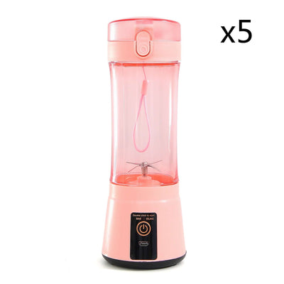 Portable Electric Fruit Juicer Wireless USB Rechargeable Mini Mixer Multifunction Summer Smoothie Blender Machine Kitchen Supplies eprolo