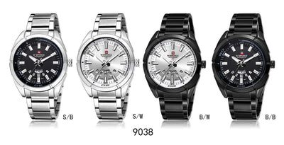 NAVIFORCE 9038 affordable hot watch waterproof Lxy Mens quartz movement eprolo