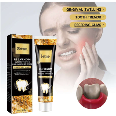 Bee Venom Gingival Toothpaste, Cleaning Stains Breath Fresh Whitening Toothpaste eprolo