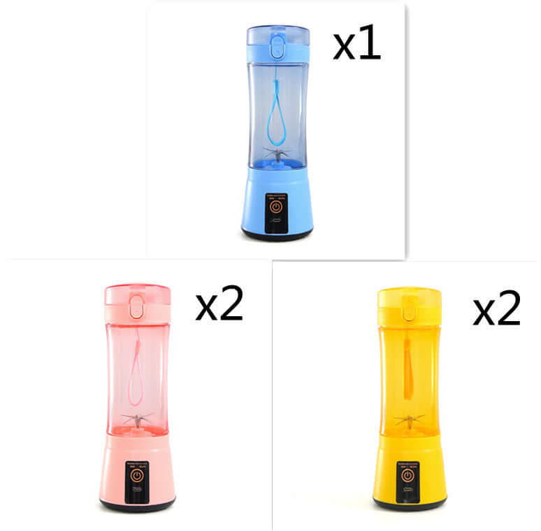 Portable Electric Fruit Juicer Wireless USB Rechargeable Mini Mixer Multifunction Summer Smoothie Blender Machine Kitchen Supplies eprolo
